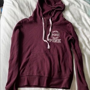 Victoria's Secret Pink Half-Zipped Campus Hoodie
